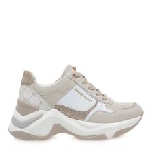 Γυναικείο sneaker σε off white/μπέζ χρώμα Renato Garini  U119R162471Ζ   Collection SS2025