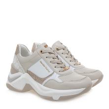 Γυναικείο sneaker σε off white/μπέζ χρώμα Renato Garini  U119R162471Ζ   Collection SS2025 2