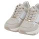 Γυναικείο sneaker σε off white/μπέζ χρώμα Renato Garini  U119R162471Ζ   Collection SS2025-3