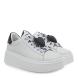 Γυναικείο sneaker σε άσπρο χρώμα Renato Garini  U119R0143483   Collection SS2025-1