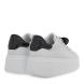 Γυναικείο sneaker σε άσπρο χρώμα Renato Garini  U119R0143483   Collection SS2025-2