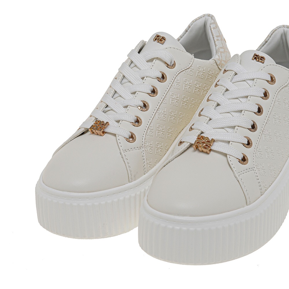 Γυναικείο sneaker σε άσπρο χρώμα Renato Garini  U119R0183Χ96 Collection SS2025