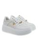 Γυναικείο sneaker σε άσπρο χρώμα Renato Garini  U119R856308Ε  Collection SS2025-1