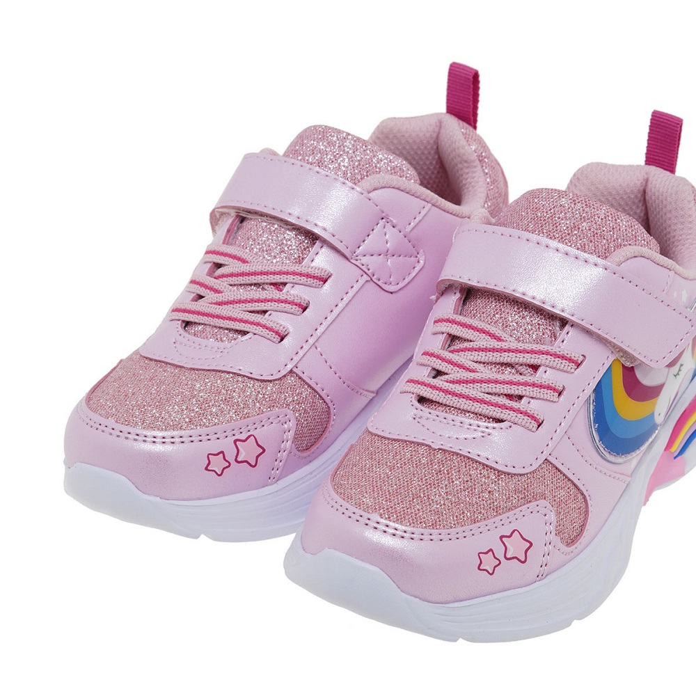 Sneakers για κορίτσι σε ροζ χρώμα μονόκερος  EXE Kids  UΑ29Ε4122890  Collection SS 2025