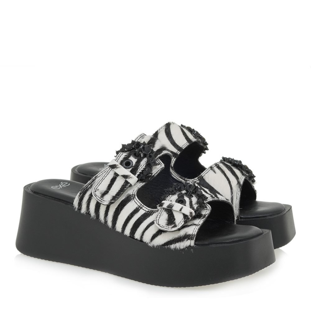 Γυναικείο σανδάλι Flatform ΕΧΕ  U419Α827711Ι Collection SS2025
