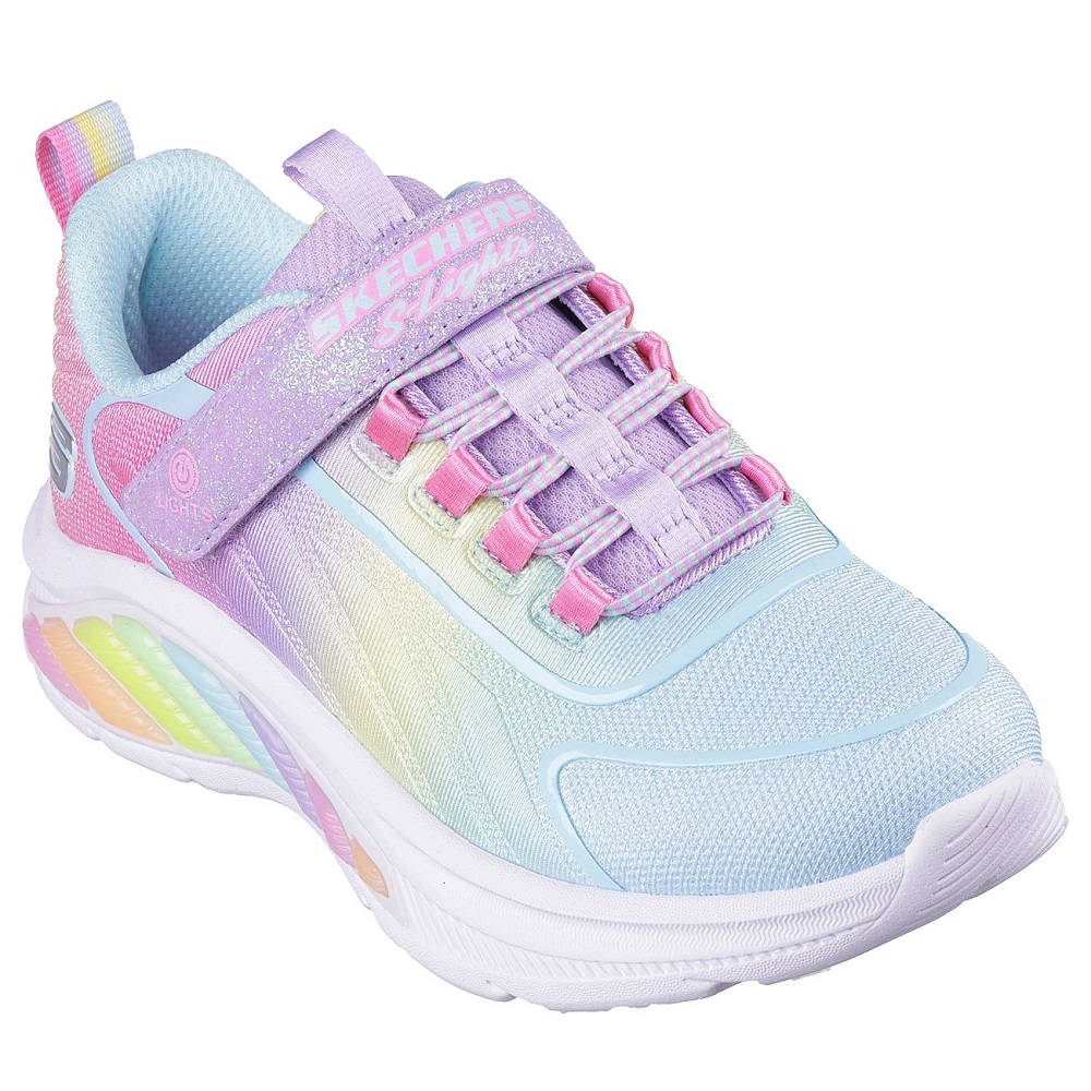Αθλητικά με φωτάκια SKECHERS κορίτσι RAINBOW CRUISERS – ΠΟΛΥΧΡΩΜΟ 303721L-LVMT