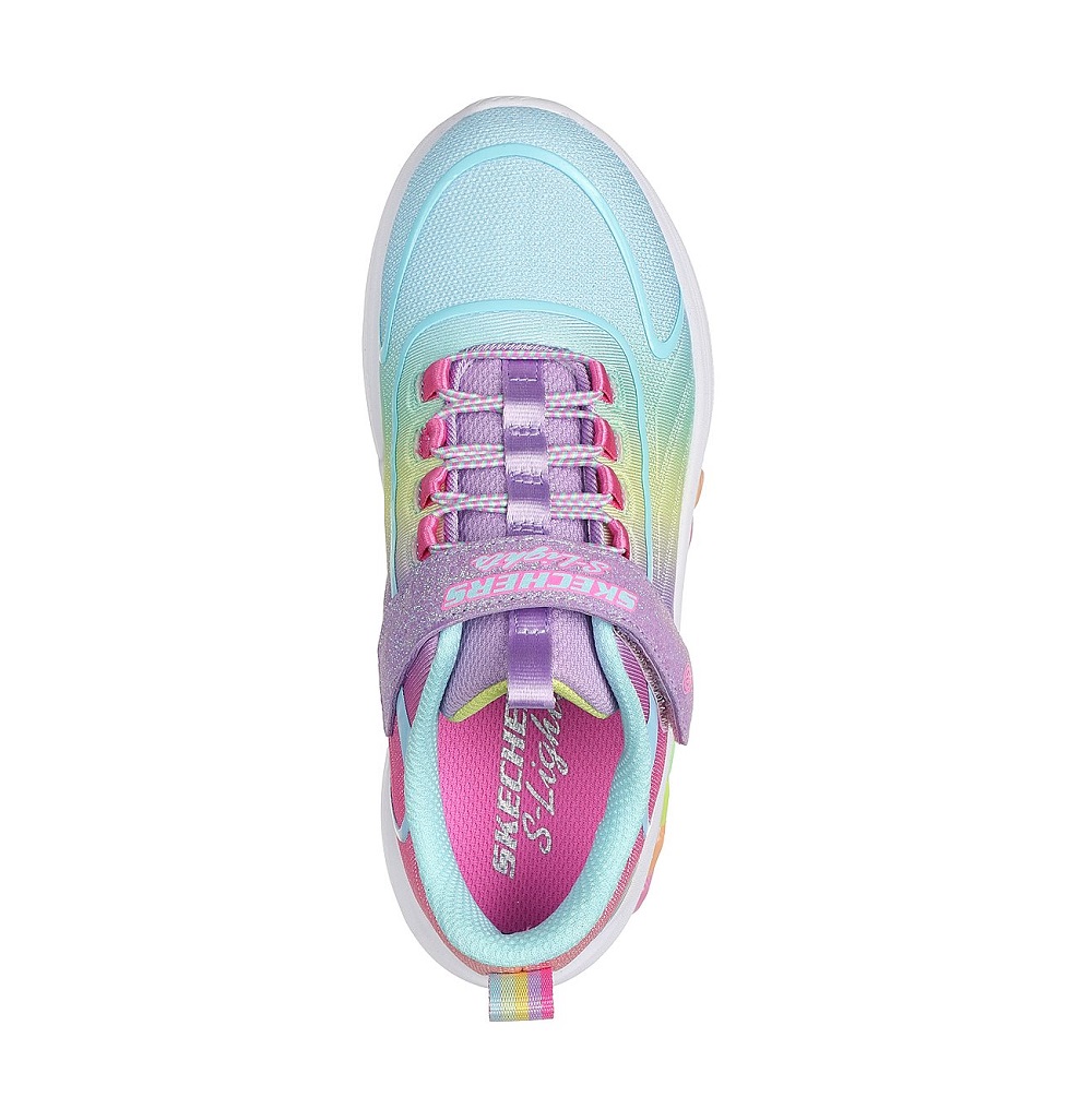 Αθλητικά με φωτάκια SKECHERS κορίτσι RAINBOW CRUISERS – ΠΟΛΥΧΡΩΜΟ 303721L-LVMT