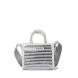 Γυναικεία τσάντα crossbody,χιαστί,ώμου σε ασημί χρώμα FRNC 4630 SLV Collection SS2025-0