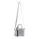 Γυναικεία τσάντα crossbody,χιαστί,ώμου σε ασημί χρώμα FRNC 4630 SLV Collection SS2025-3