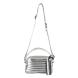 Γυναικεία τσάντα crossbody,χιαστί,ώμου και χειρός FRNC 4634 SLV-3