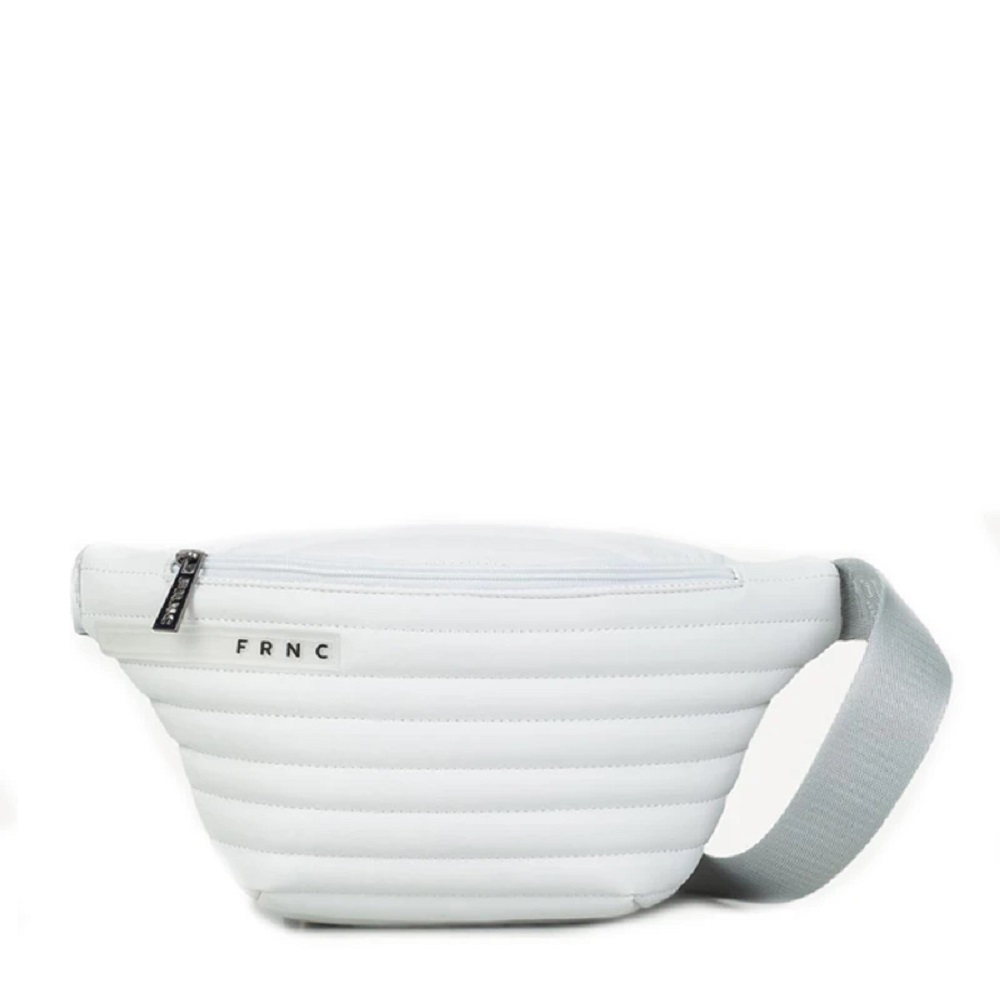FRNC Γυναικεία Τσάντα Water Repellent  White 4640 BLK