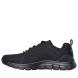 Ανδρικό sneaker  σε μαύρο χρώμα SKECHERS Track - Leshur 232758-BBK Collection SS2025-1