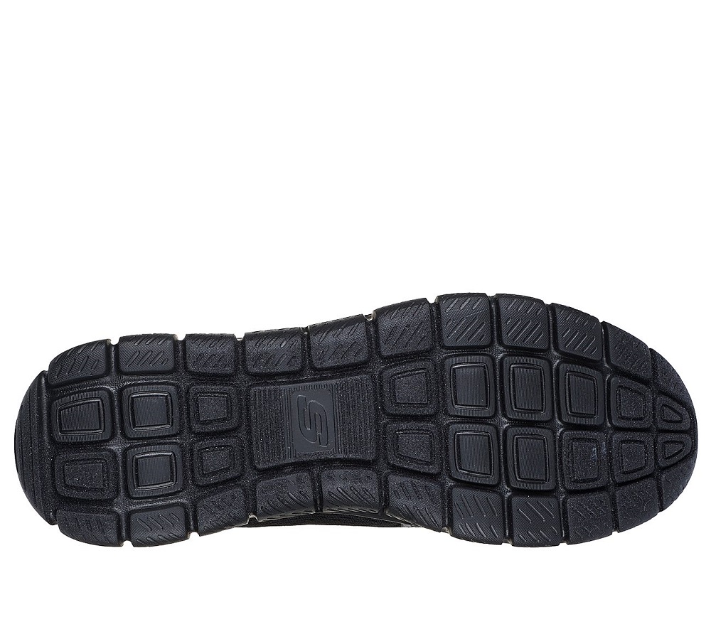 Ανδρικό sneaker  σε μαύρο χρώμα SKECHERS Track - Leshur 232758-BBK Collection SS2025