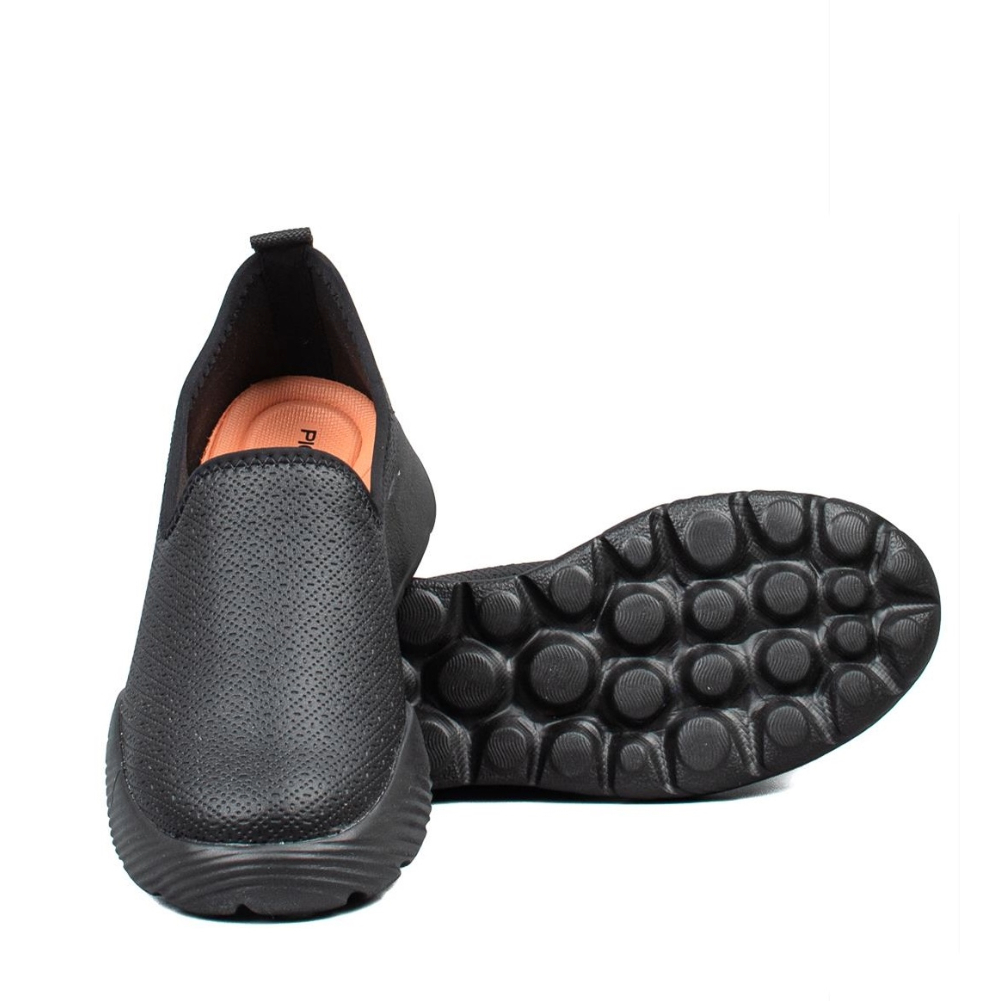Γυναικεία casual παπούτσια Piccadilly 949017-16 σε μαύρο χρώμα