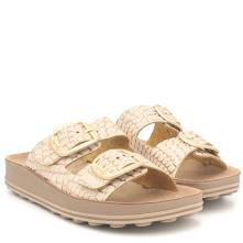 Γυναικείο ανατομικό δερμάτινο σανδάλι Fantasy Sandals S310 DΕSΡΟΙΝΑ RΟSΕGΟLD CRΟCΟ SS2025 2