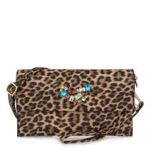 Τσάντα envelope σε λεοπάρ χρώμα Lara Conte Madrid  U670031395Β5 Collection SS2025