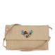 Τσάντα envelope σε μπέζ  χρώμα Lara Conte Madrid  U670031399J0  Collection SS2025-0