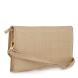 Τσάντα envelope σε μπέζ  χρώμα Lara Conte Madrid  U670031399J0  Collection SS2025-2