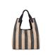 FRNC Γυναικεία Τσάντα Tessuto Stampato Biege/Black 5306 BLK Collection SS2025-2