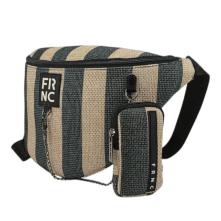 Τσάντα μέσης FRNC  5314 ΒLΚ Collection SS2025 2