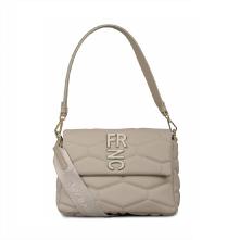 Γυναικεία Τσάντα Ώμου σε μπέζ χρώμα FRNC  4974 ΒG Collection SS2025