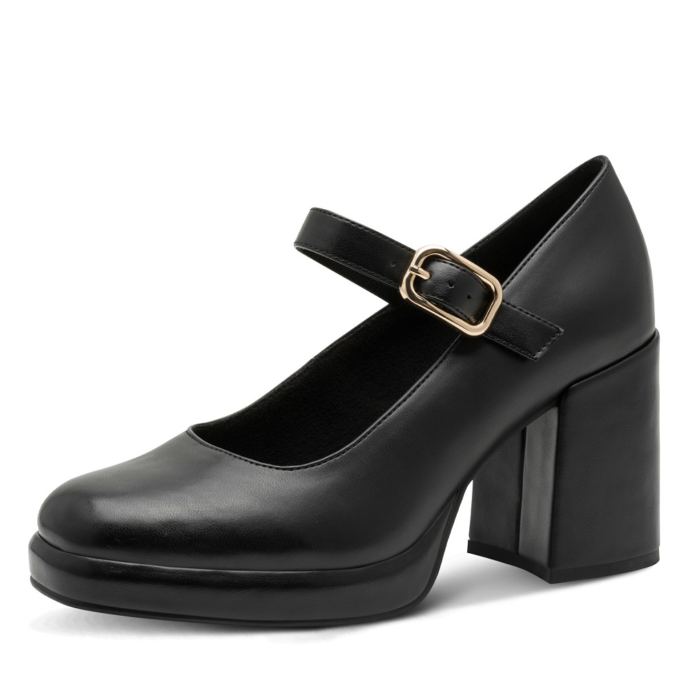 Γυναικεία γόβα σε μαύρο χρώμα Marco Tozzi  2-24405-43  001 Collection FW 2026