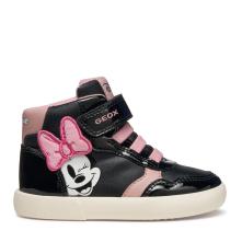 Sneaker για κορίτσι Minnie σε μαύρο χρώμα Geox  Β561ΜC 00254 C9289  Collection FW2025