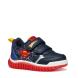 Sneaker για αγόρι Superman με φωτάκια Geox Β565ΖΒ 000ΒC C4226 Collection FW2025-3