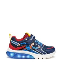 Sneaker  για αγόρι με φωτάκια  Superman Geox J56LΒD 05411 C0200 Collection FW 2025