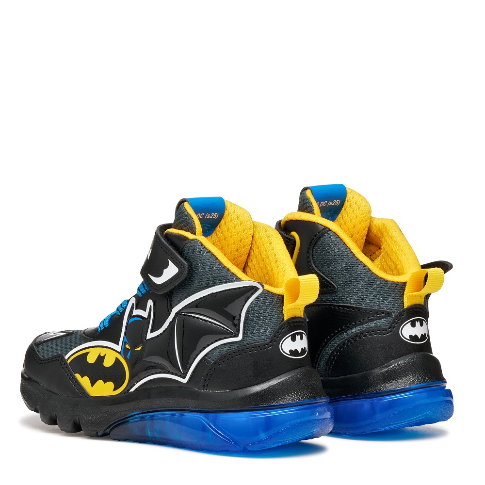 Sneaker μποτάκι σε μαύρο χρώμα Batman   J56LΒΕ 0ΒC14 C0054