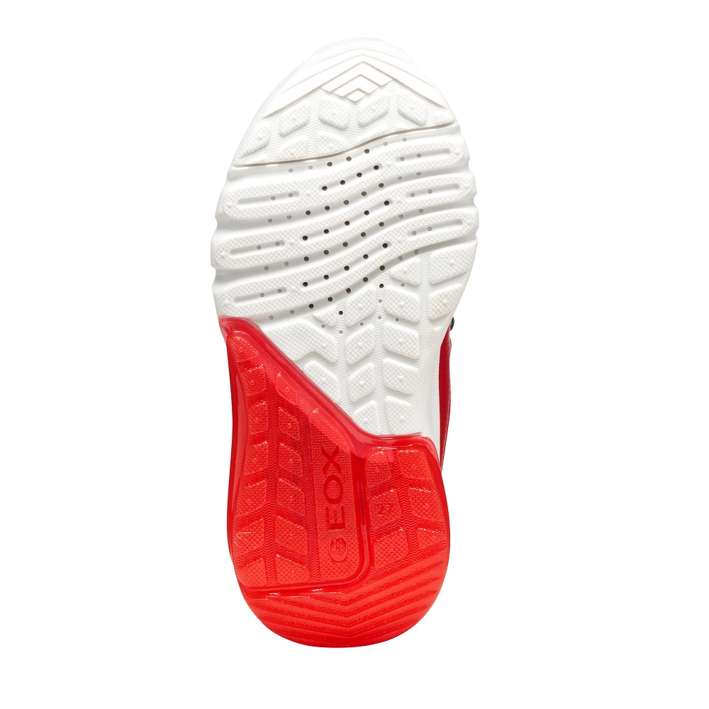 Sneaker για αγόριSuperman με φωτάκια  Geox  J56LΒF 0ΒC14 C0200  Collection FW 2025