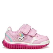 Sneaker για κορίτσι σε ροζ χρώμα με φωτάκια Geox  Β5661Α 002ΑS C8004  Collection FW 2025 2