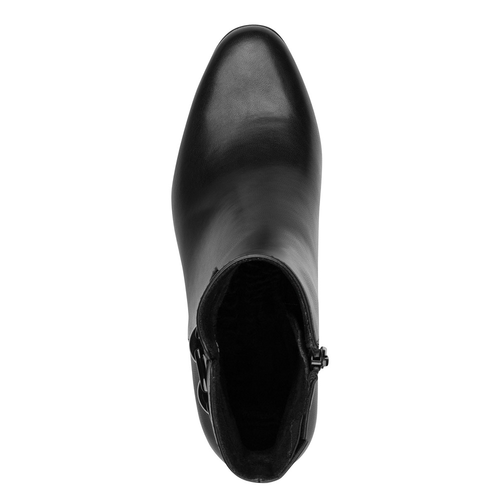 Γυναικείο μποτάκι σε μαύρο χρώμα Marco Tozzi  2-25352-45  001 Collection FW2025