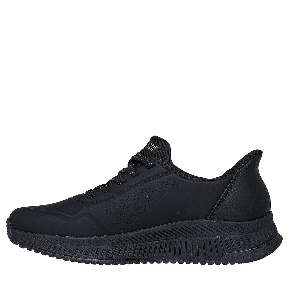 Γυναικείο sneaker σε μαύρο χρώμα Skechers  117740-ΒΒΚ
