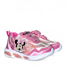 Sneaker για κορίτσι με φωτάκια σε ροζ χρώμα Minnie Mouse  D3010711S 2