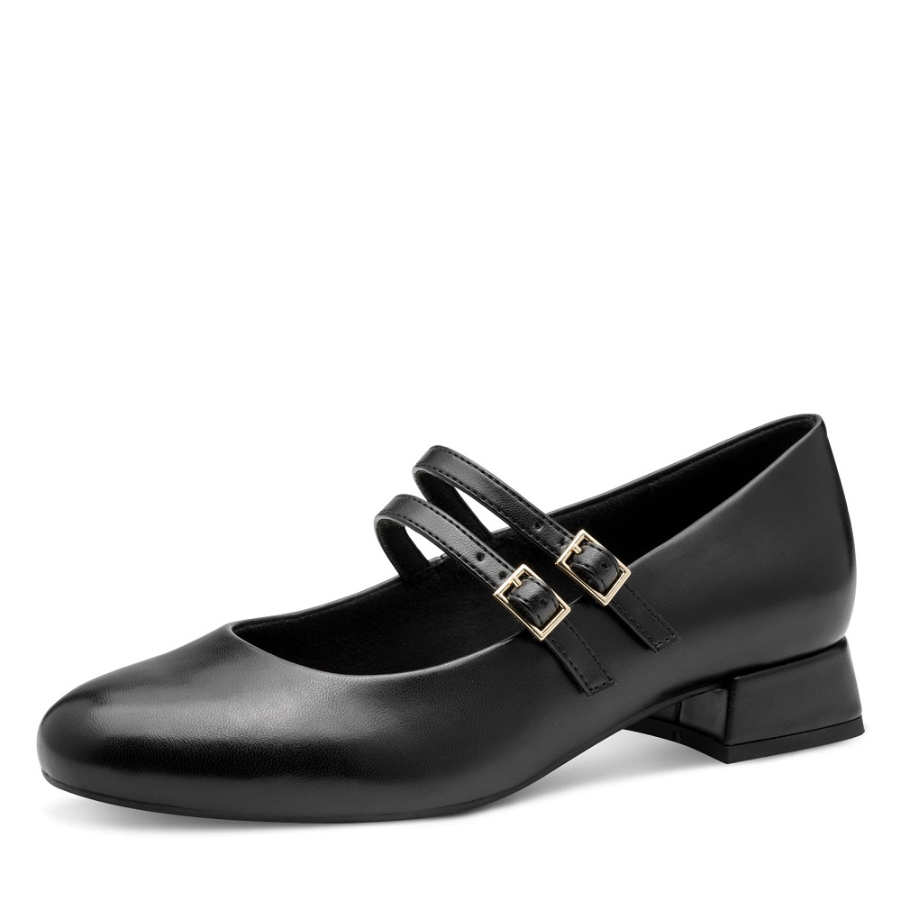 Γυναικείο Mary Jane Marco Tozzi  2-22209-44  001 Collection FW2025