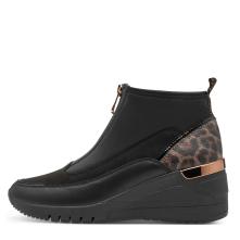 Γυναικείο μποτάκι σς μαύρο χρώμα Marco Tozzi  2-24714-45  001 Collection FW 2025 2