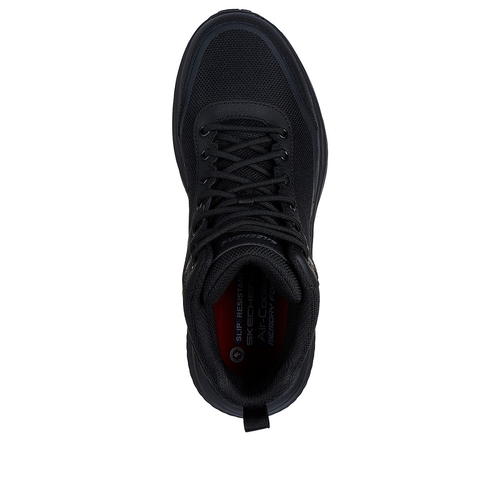 Ανδρικό μποτάκι εργασίας Skechers  200278/ΒLΚ