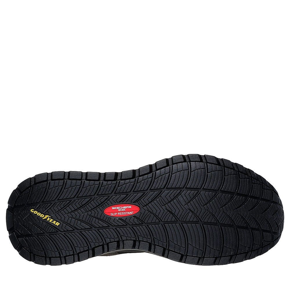 Ανδρικό μποτάκι εργασίας Skechers  200278/ΒLΚ
