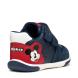 Sneaker για αγόρι δέρμα Geox Mickey  Β566CΒ 05422 C0735 Collection FW 2025-2