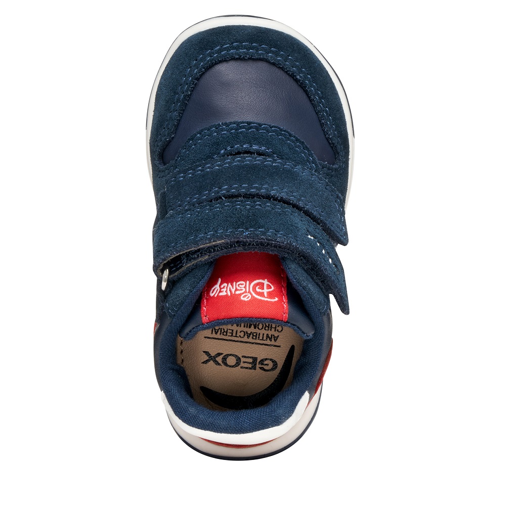 Sneaker για αγόρι δέρμα Geox Mickey  Β566CΒ 05422 C0735 Collection FW 2025