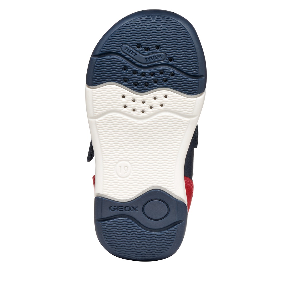 Sneaker για αγόρι δέρμα Geox Mickey  Β566CΒ 05422 C0735 Collection FW 2025