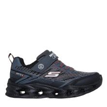Skechers Vortex 2.0 Παιδικά Sneakers για αγόρι με Σκρατς & Φωτάκια Μαύρα 400605L-BKCC Collection FW 2025