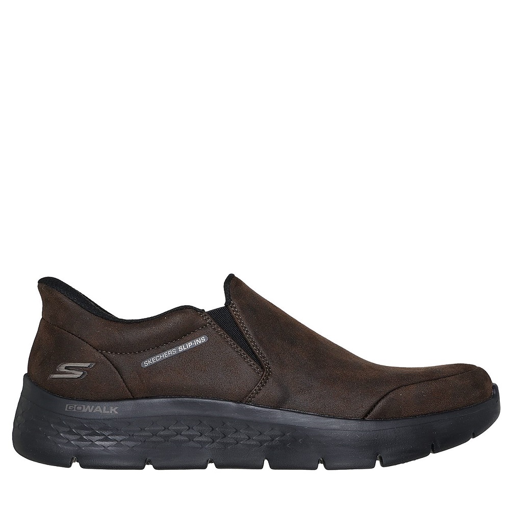 Skechers Ray Slip Ins Go Flex Ανδρικά Sneakers Choc  216334-CΗΟC