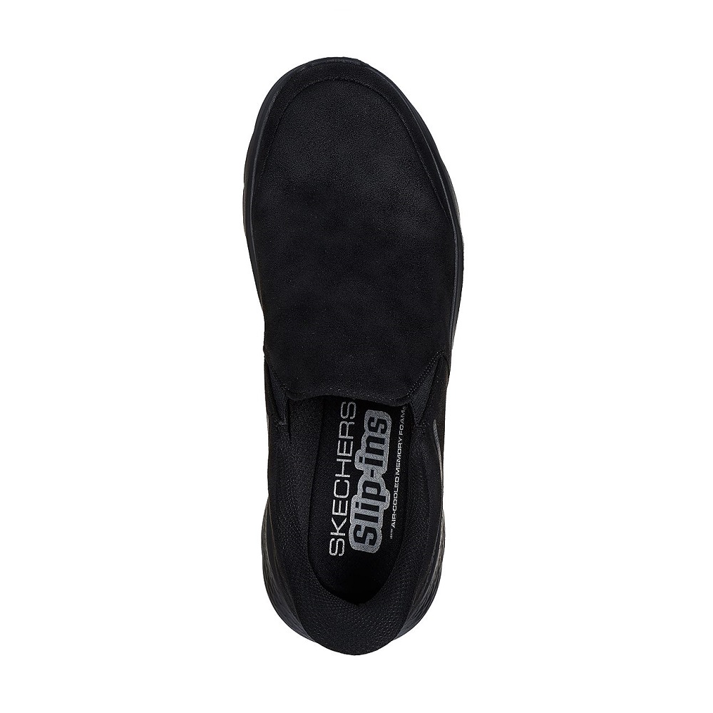 Skechers Ray Slip Ins Go Flex Ανδρικά Sneakers μαύρο  216334-ΒΒΚ