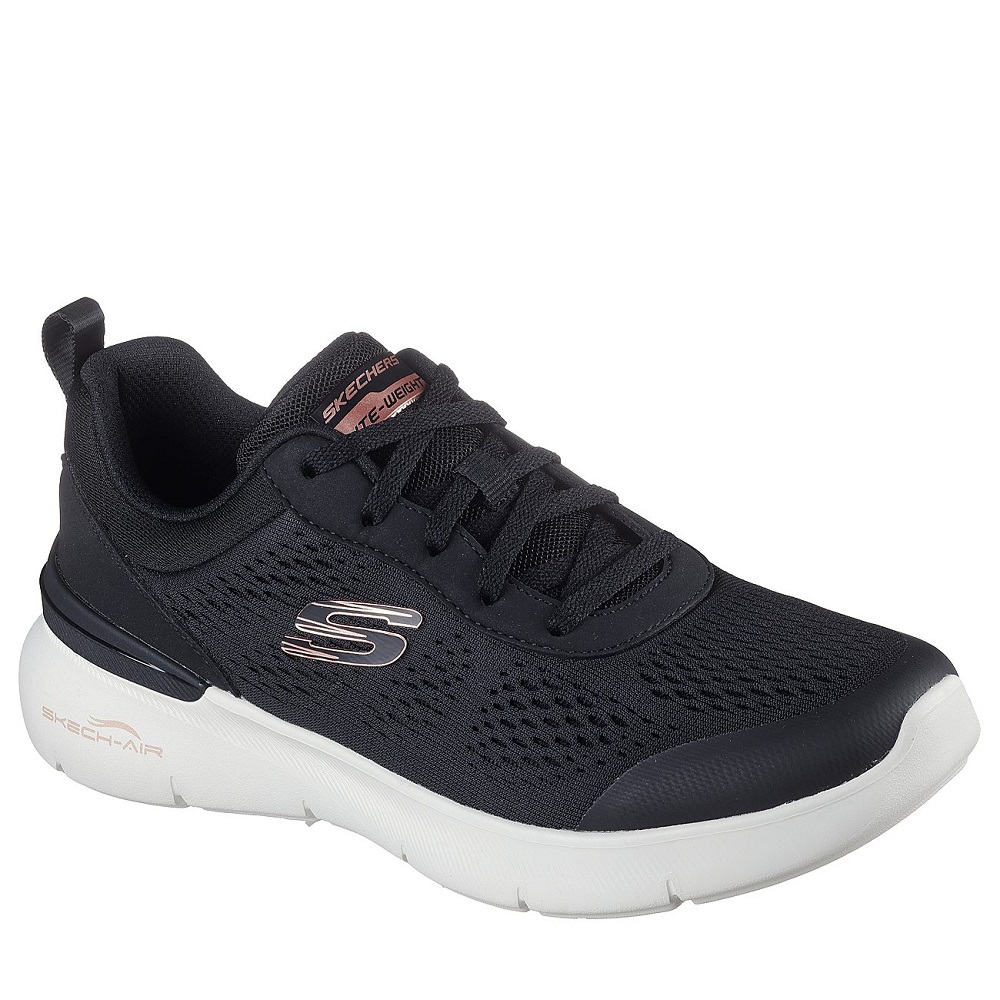 Skechers-Air Dynamight 2.0 - New Heights 150370-BKRG ΓΥΝΑΙΚΕΙΑ SNEAKER  BLACK/ROSE GOLD
