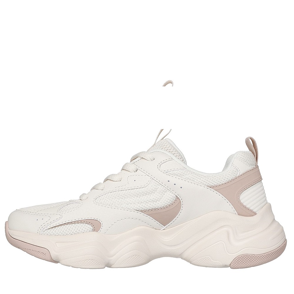 Skechers BOBS Diego 117685-NAT Γυναικεία Sneakers σε Μπεζ χρώμα Vegan