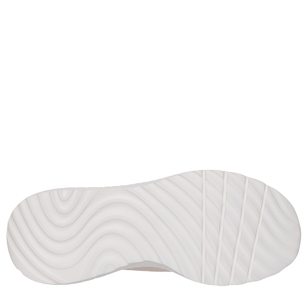 SKECHERS Γυναικεία Sneaker Μπέζ Bobs Squad Chaos - Seize The Hour 117499-NAT