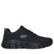 Skechers Bobs B Flex Αντρικά Αδιάβροχα Walking Sneaker μαύρα  118110-ΒΒΚ-0