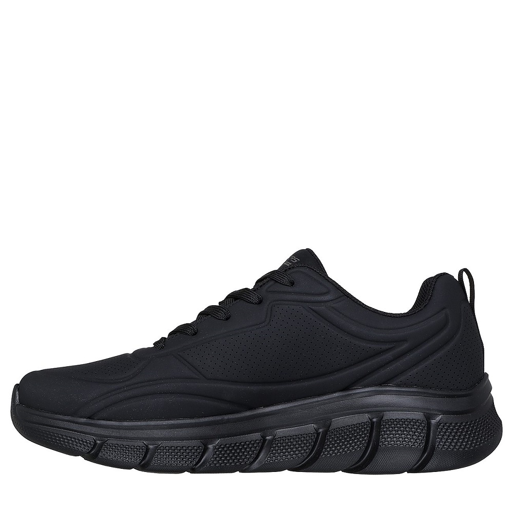 Skechers Bobs B Flex Αντρικά Αδιάβροχα Walking Sneaker μαύρα  118110-ΒΒΚ